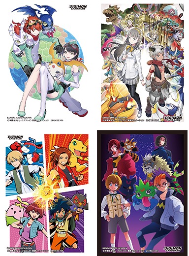 Official Card Sleeves 03 Digimon Rilis Juli 2026, Empat Desain Time Stranger hingga Beatbreak
