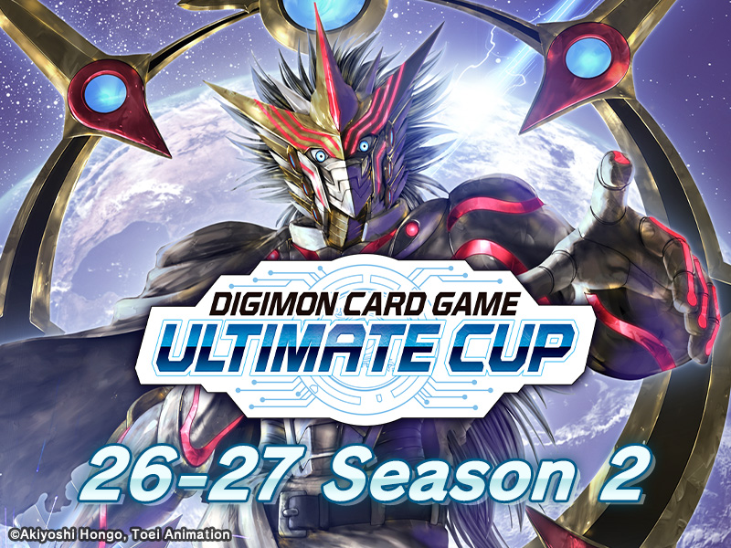 Ultimate Cup 26-27 Season 2 Bawa Hadiah Alt-Art Bertema Appmon, Gaiamon untuk Juara
