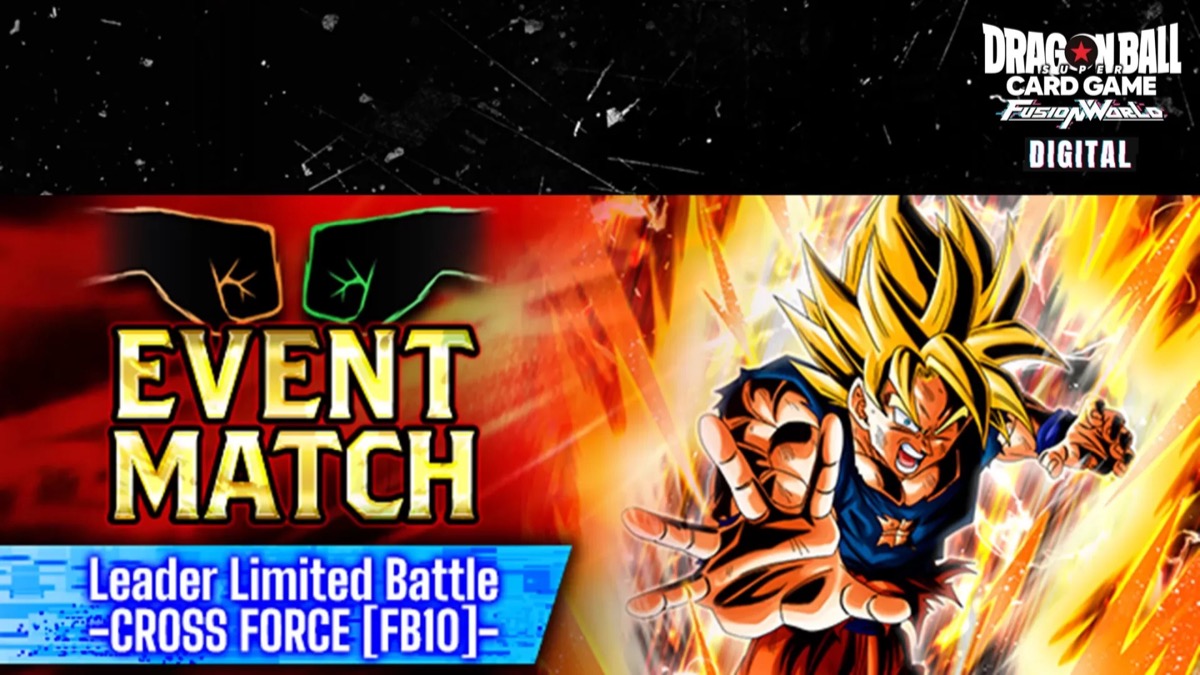 Fusion World Digital Buka Event Match Leader Limited Battle Cross Force FB10