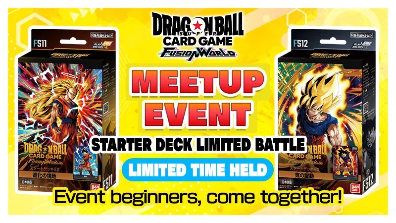 Meetup Event Starter Deck Limited Hadir Juni 2026: Acara Pemain Baru Fusion World di Asia