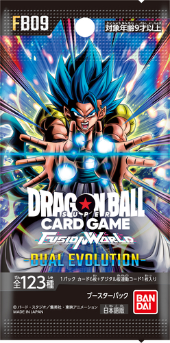 Booster pack FB09 Dual Evolution Dragon Ball Super Card Game Fusion World