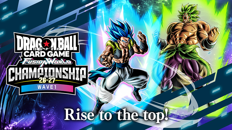 Banner Championship 26-27 Wave 1 Dragon Ball Super Card Game Fusion World