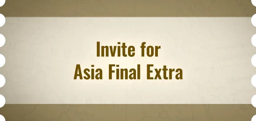 Ilustrasi undangan Extra Championship 26-27 Asia Final Extra