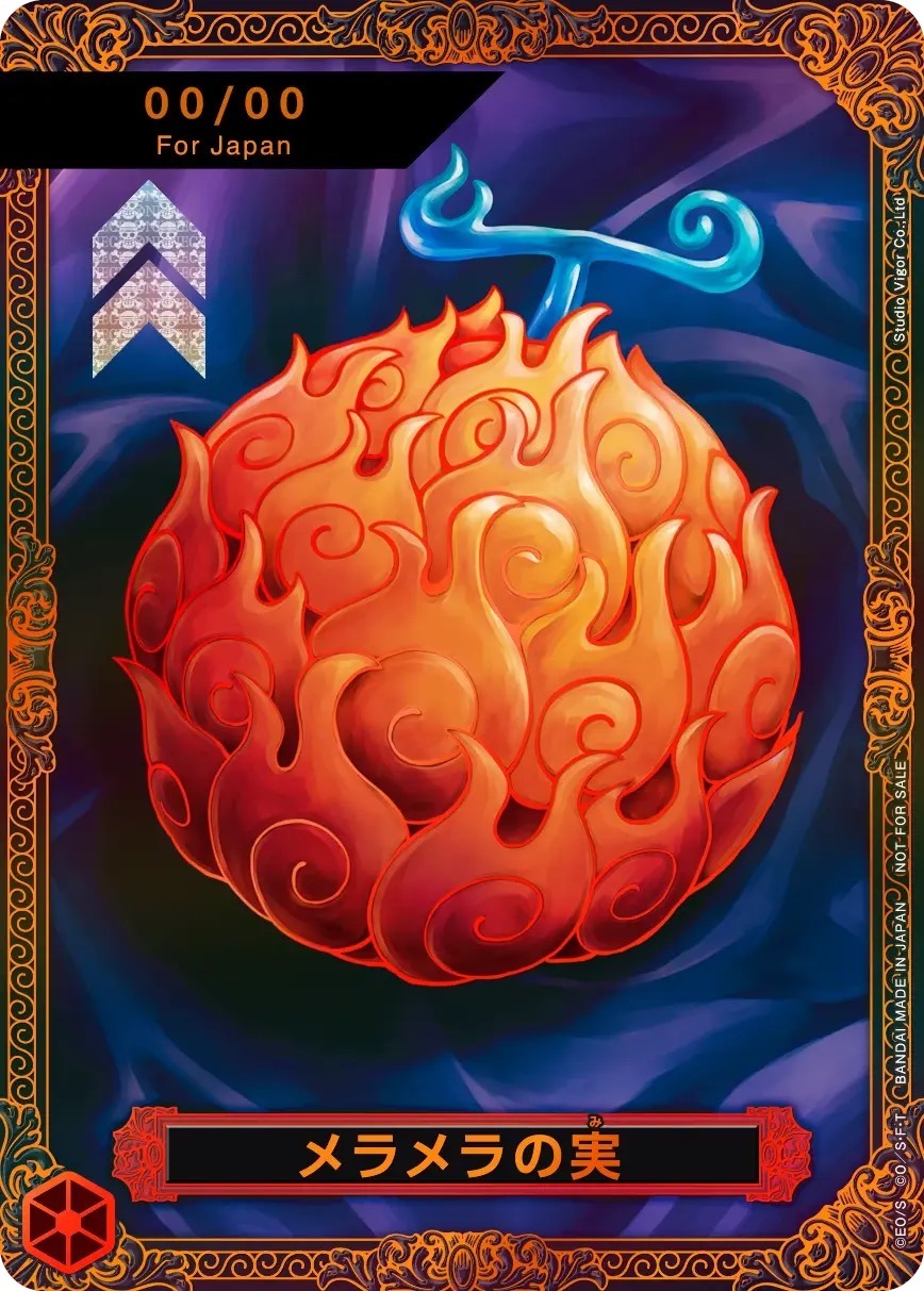 Visual hadiah Flame-Flame Fruit Coliseum