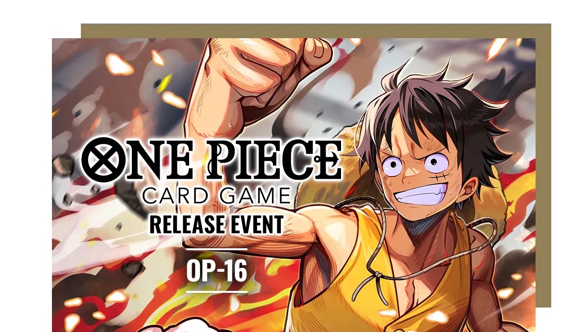 OP-16 Release Event Bagikan Promo P-135 Luffy dan Pendaftaran Buka 22 Mei