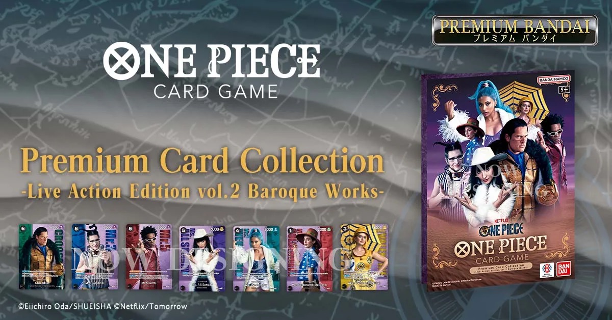 Premium Card Collection Live Action Edition vol.2 Baroque Works Resmi Diumumkan