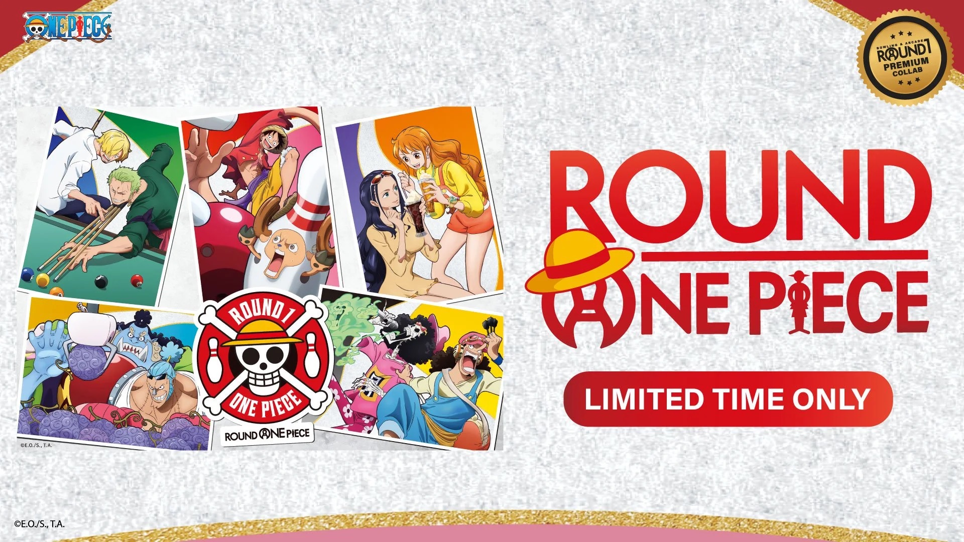 Kolaborasi One Piece x Round1 Bawa 10 Kartu Promo Eksklusif Kru Topi Jerami