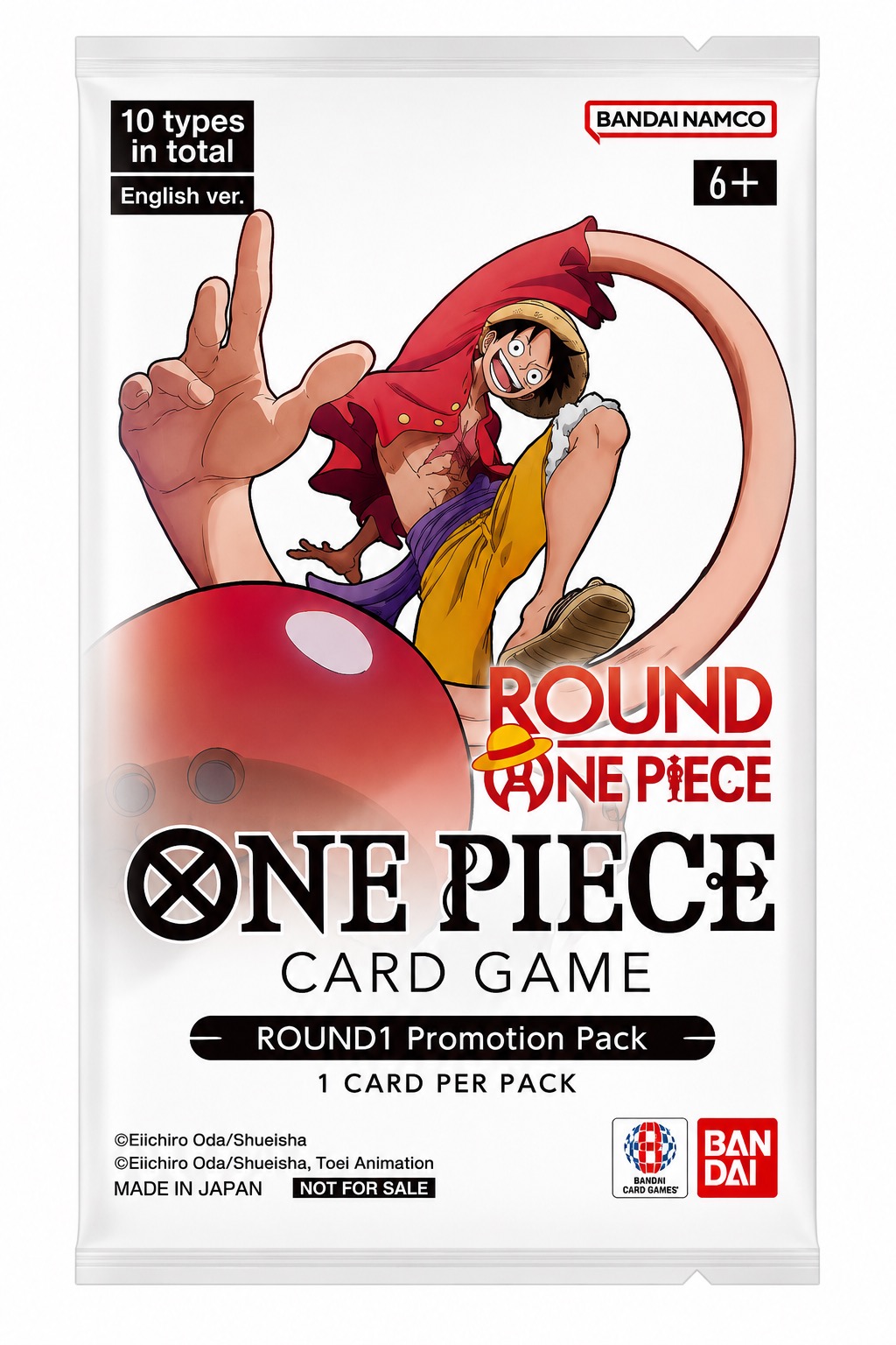 ROUND1 Promotion Pack One Piece Card Game versi Inggris
