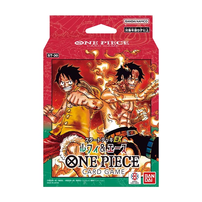 Kemasan Starter Deck EX Luffy & Ace ST-30 One Piece Card Game
