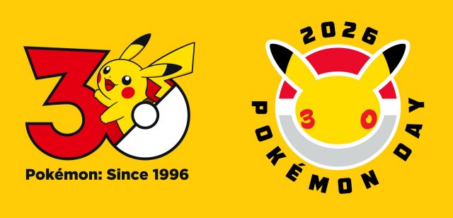 Logo resmi perayaan Pokémon 30th Anniversary dan Pokémon Day 2026