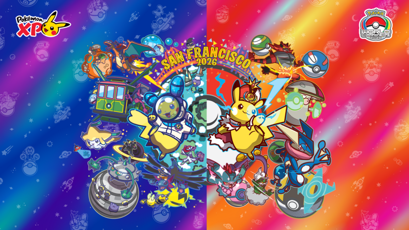 Key art resmi Pokemon World Championship 2026 di San Francisco