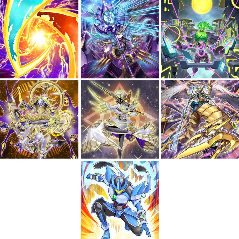 Deretan kartu extended art dari set Battles of Legend Glorious Gallery