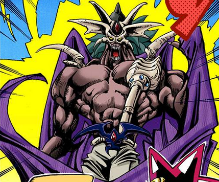 Penampilan Zorc dalam manga orisinal Yu-Gi-Oh!