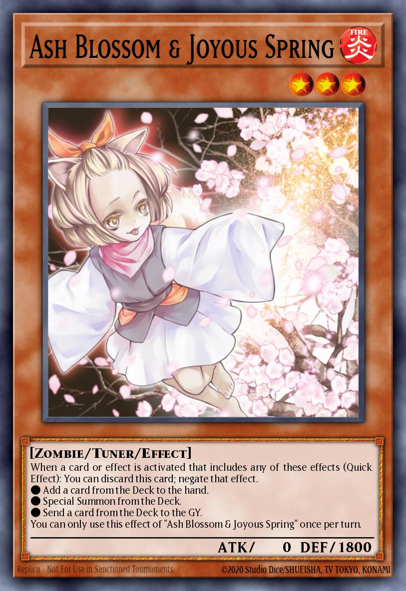 Kartu Ash Blossom & Joyous Spring