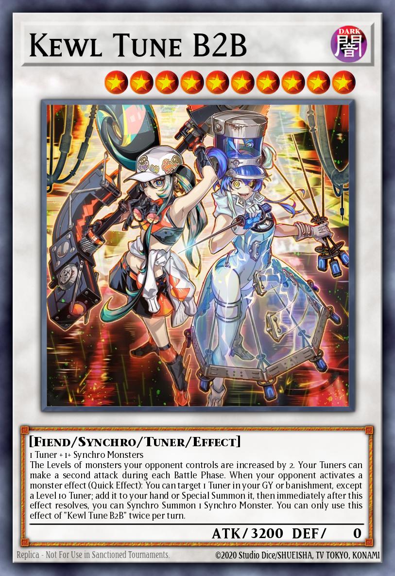 Kartu Kewl Tune B2B, Synchro Tuner Level 10 andalan deck Kewl Tune