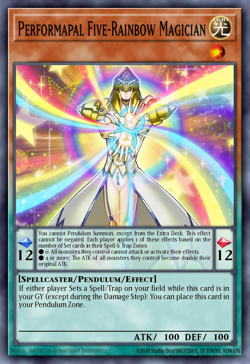 Kartu Performapal Five-Rainbow Magician