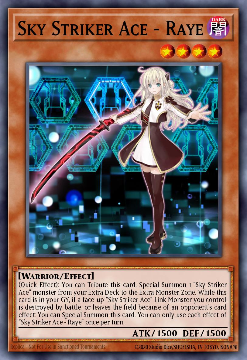 Kartu Sky Striker Ace - Raye