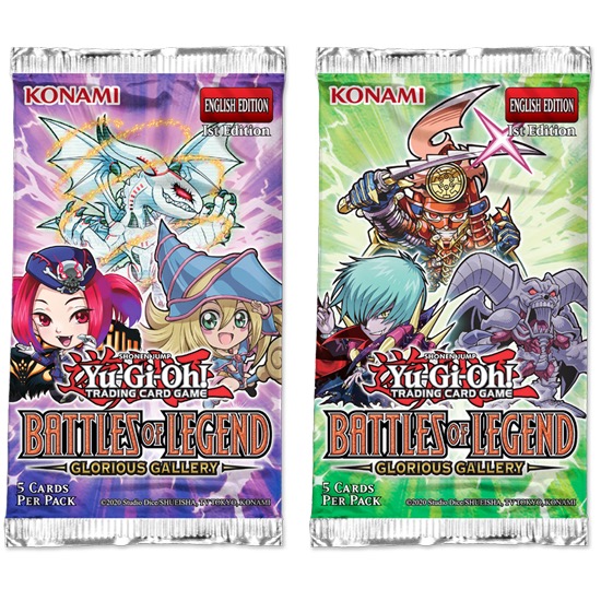 Booster pack Battles of Legend: Glorious Gallery